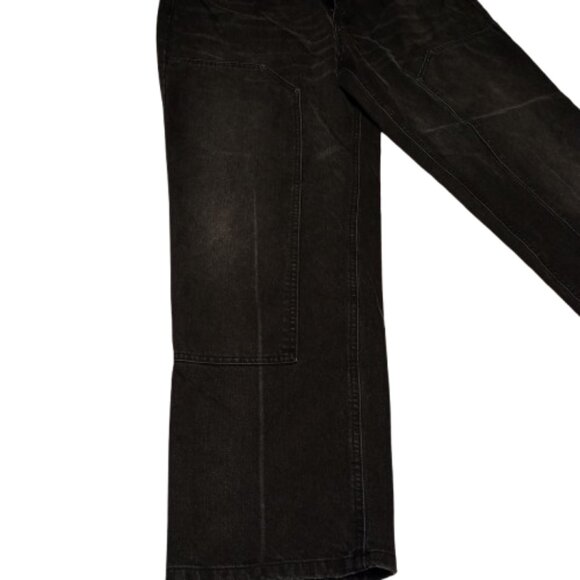 Wild Fable Black Wash Women's High-Rise Straight Button Fly Jeans NWT - Picture 11 of 11